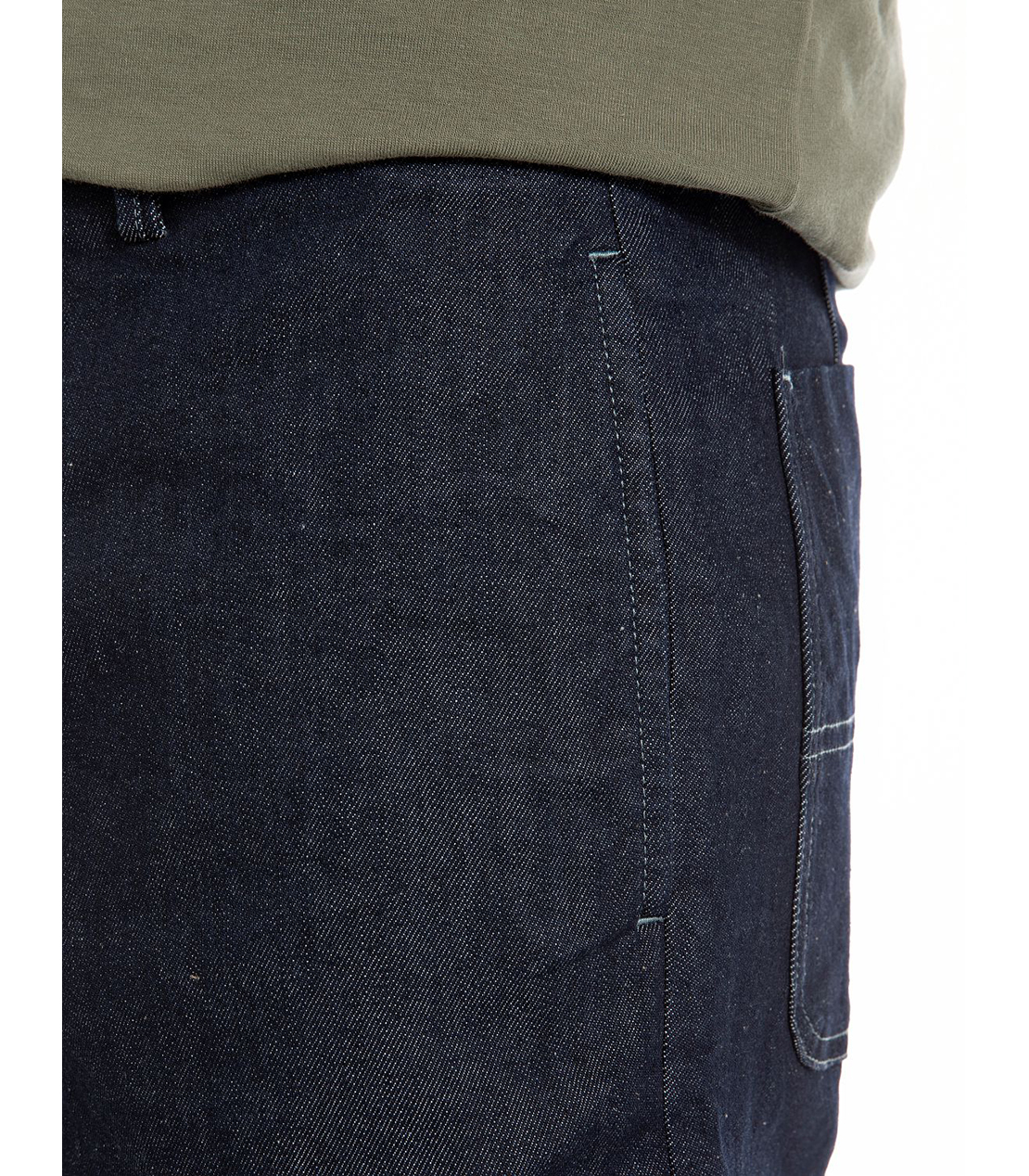 サルトリアーレ リラックスレギュラーフィットリジットデニム 詳細画像 ダークブルー 6